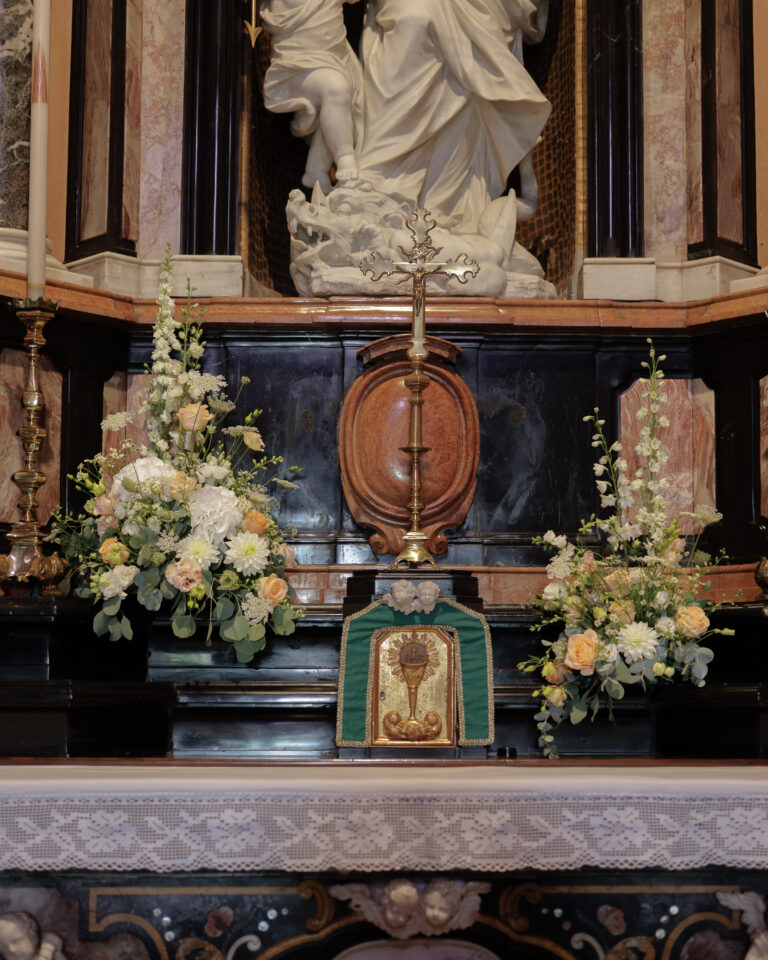 Composizione Matrimonio tonalità pastello
