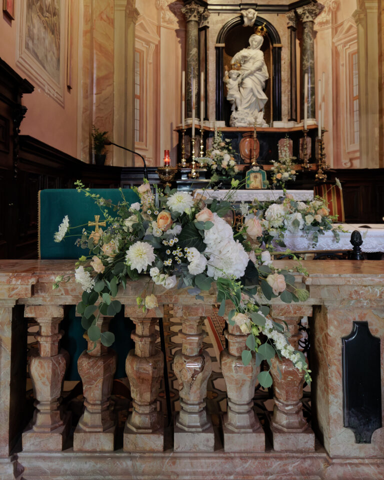 Composizione Matrimonio tonalità pastello
